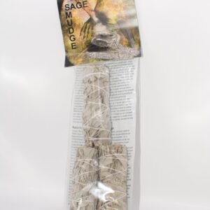 Vit Salvia 3-pack – tre salviabuntar för rening