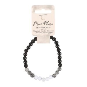 Moon Phase Armband – månfas armband med kristaller
