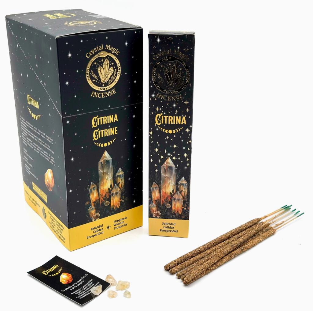 Rökelse Magi Kristaller Citrin 15gr