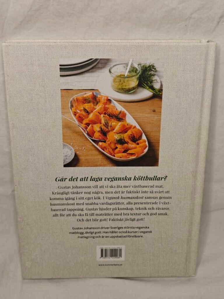 Jävligt Gott Vegansk Husmanskost ~ Kokbok