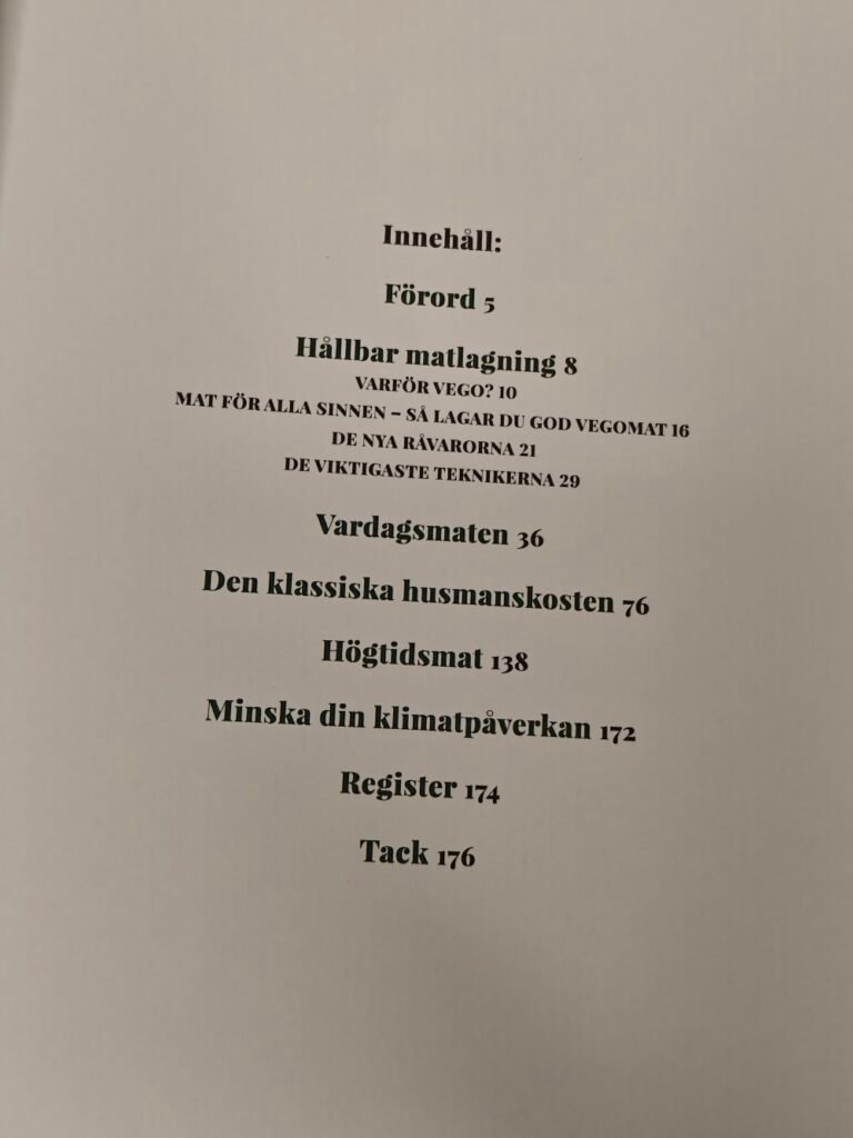 Jävligt Gott Vegansk Husmanskost ~ Kokbok