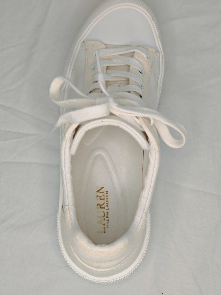 Lauren Ralph Lauren Daisie Sneakers ~ Vita / Offwhite ~ Strl 42