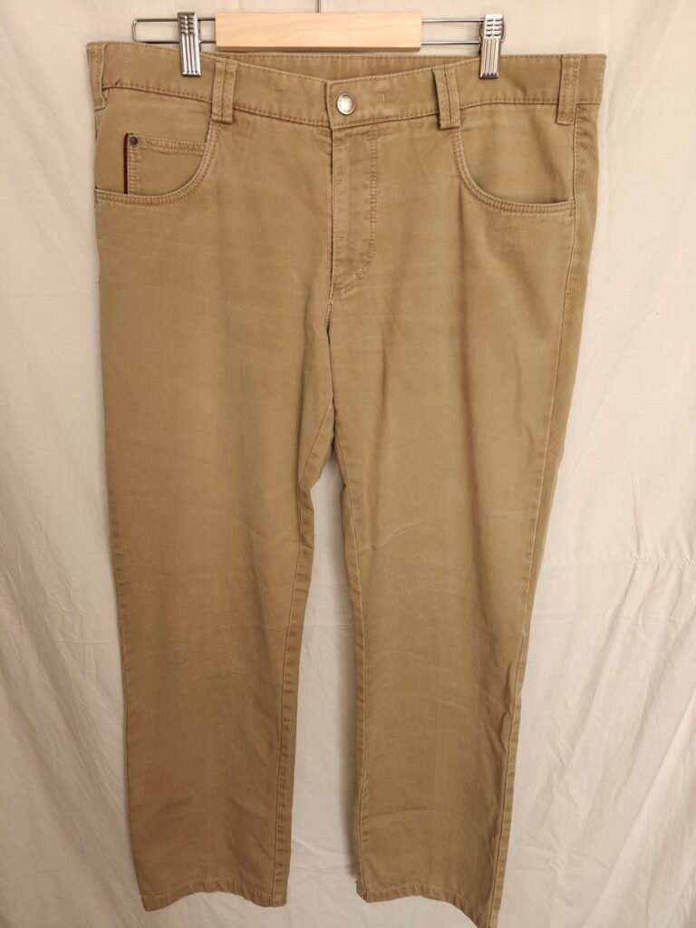 Meyer Diego Byxor ~ Beige med Stretch ~ Strl 25,5 (W94/L77)