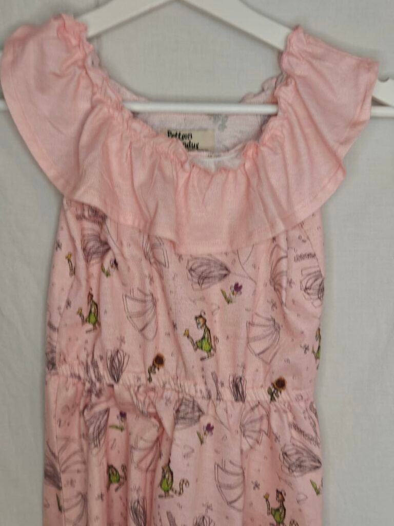 Pettson & Findus Klänning ~ Rosa ~ Strl 110/116