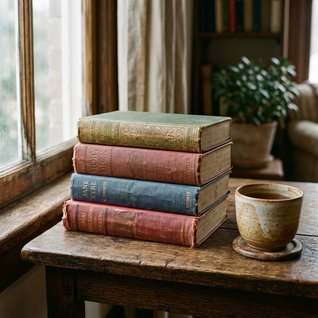 Böcker & Litteratur — Moth & Moon